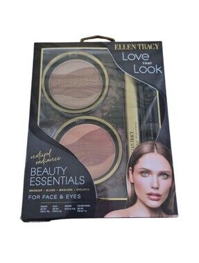 Ellen Tracy 4-Pc Makeup Set Bronzer Blush Mascara Eyeliner
